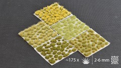 Gamers Grass Highland Tuft Set - Wild